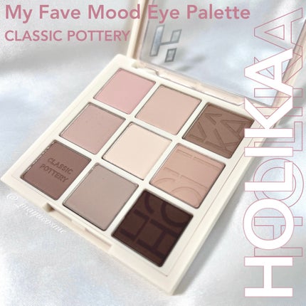 マイフェイブムードアイパレット 9カラー/HOLIKA HOLIKA/アイシャドウパレットを使ったクチコミ(1枚目)