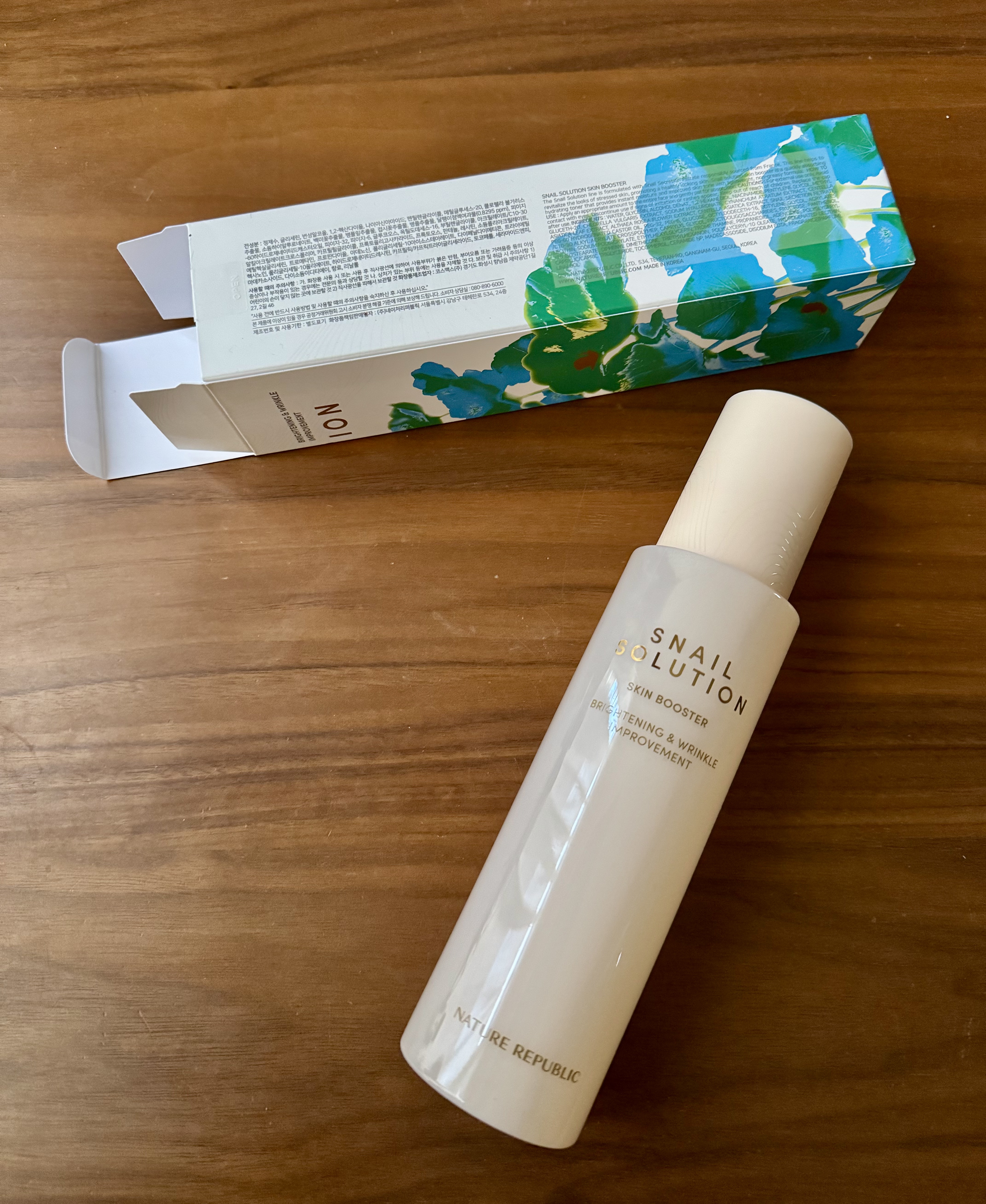 スネイルソリューション スキンブースター(R)/ネイチャーリパブリック/ブースター・導入液を使ったクチコミ（3枚目）