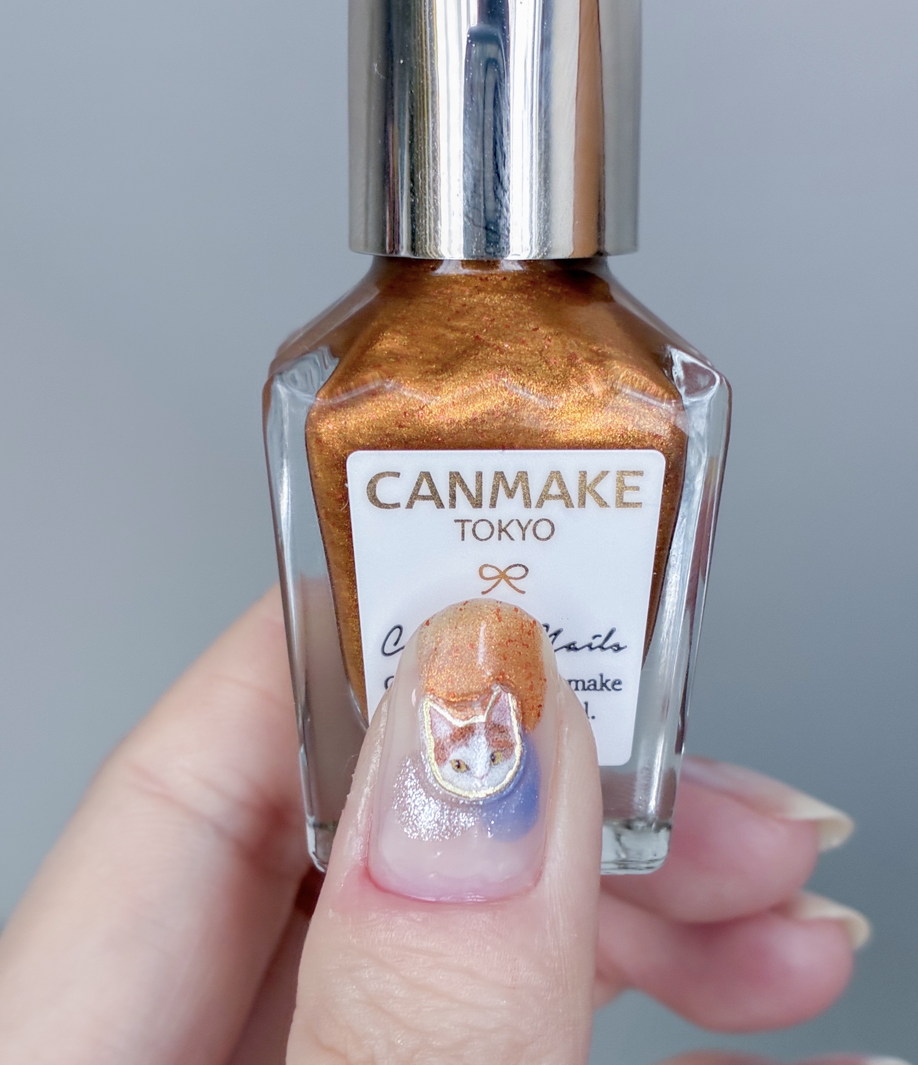 ネイルホリック くすみカラーズ BL009K/ネイルホリック/マニキュアを使ったクチコミ（2枚目）