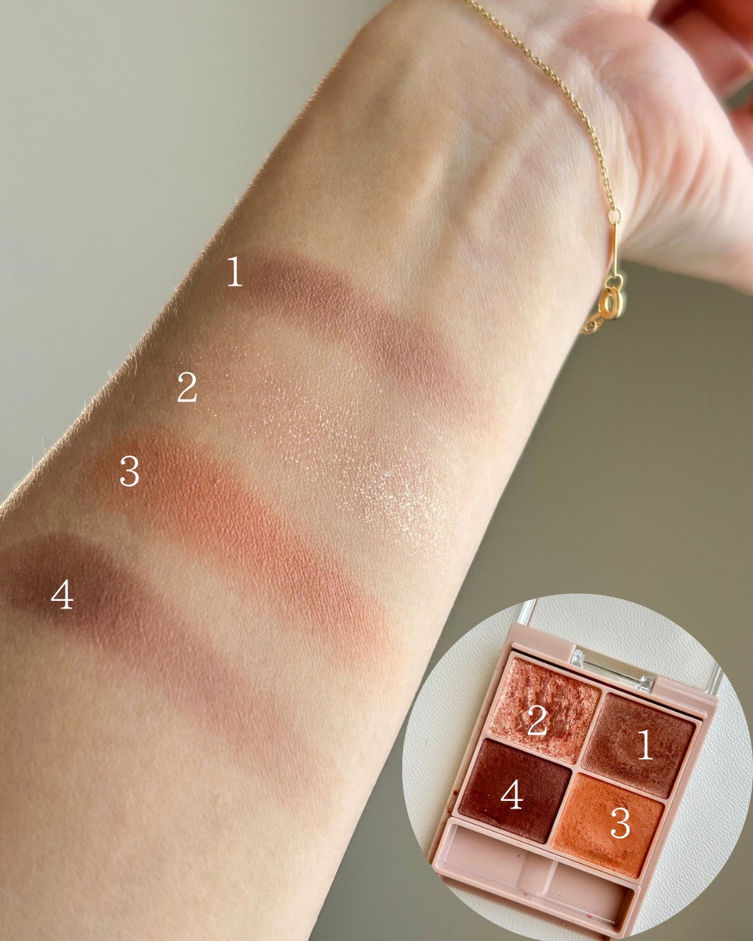 シルキースフレアイズ（マットタイプ）/キャンメイク/アイシャドウパレットを使ったクチコミ（3枚目）