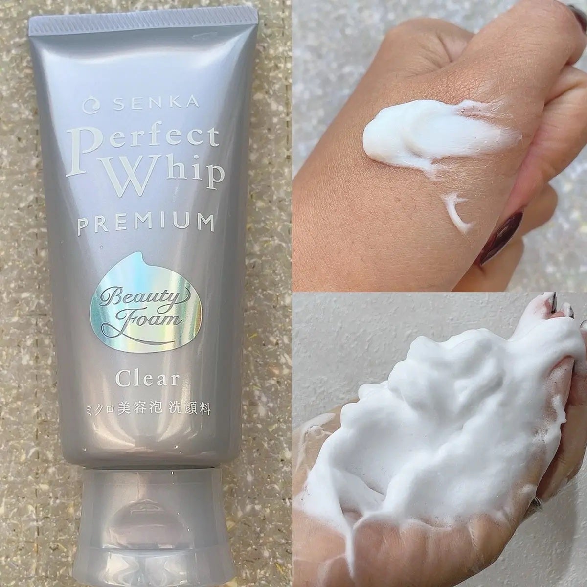 センカ プレミアムパーフェクトホイップクリア (医薬部外品)/SENKA(専科)/洗顔フォームを使ったクチコミ(1枚目)