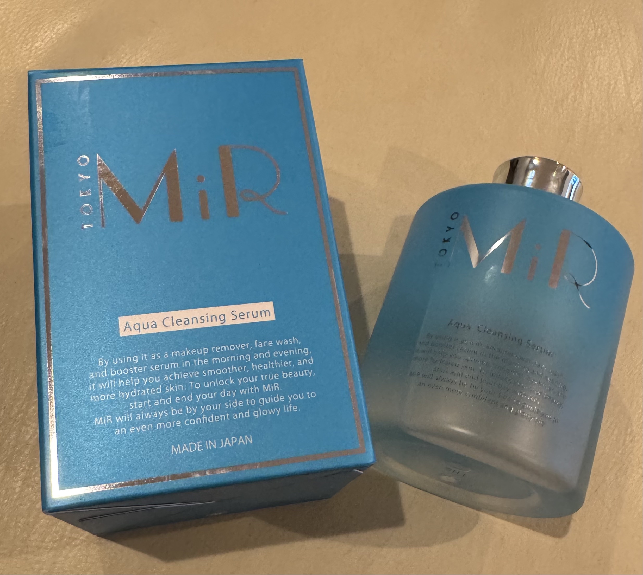 MiR アクアクレンジングセラム/MiR/クレンジングウォーターを使ったクチコミ（1枚目）
