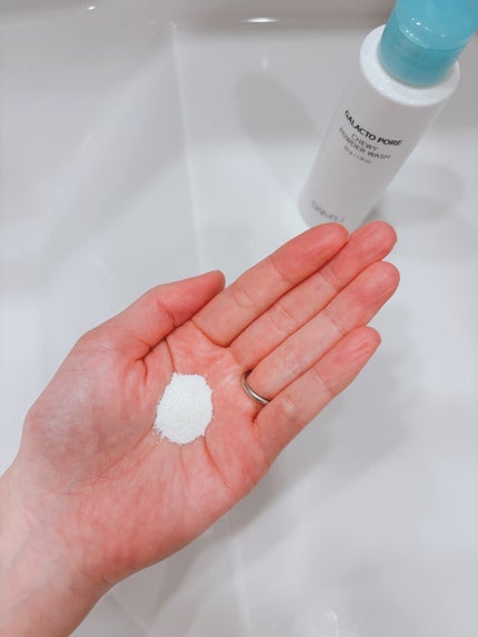 サミュ ガラクトポア チューイー パウダーウォッシュ/SAM'U/洗顔パウダーを使ったクチコミ(3枚目)