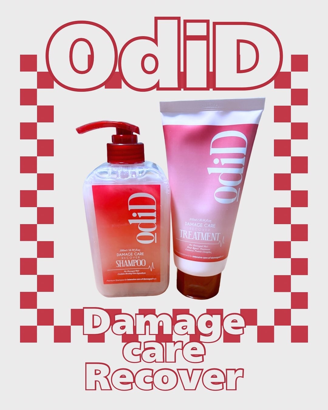 ダメージケアリカバリーシャンプー/トリートメント/odiD/市販シャンプーを使ったクチコミ(1枚目)