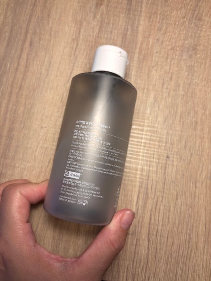 グルタチオンアンプルトナー/SKIN&LAB/化粧水を使ったクチコミ(2枚目)