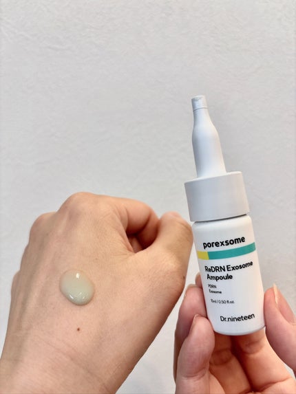 ReDRNエクソソームアンプル/Dr.nineteen/美容液を使ったクチコミ(3枚目)