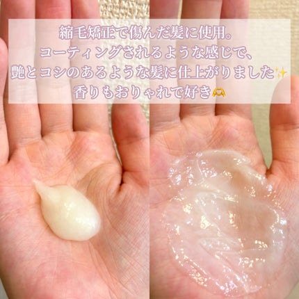 プラストゥモロー モイスト ヒートケアマスク/+tmr/ヘアマスク・ヘアパックを使ったクチコミ(3枚目)