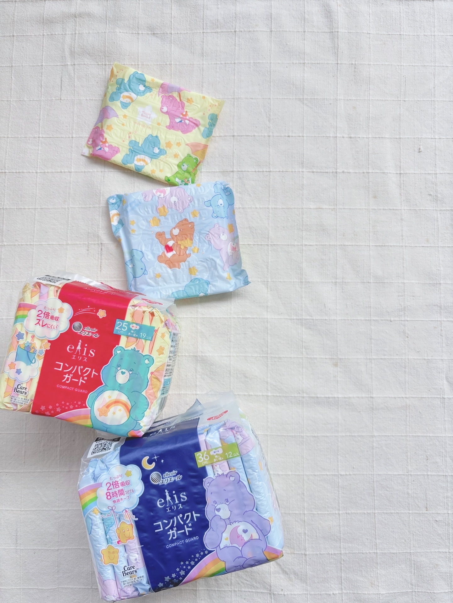 エリス コンパクトガード×ケアベア ™︎コラボデザイン/エリス/ナプキンを使ったクチコミ（1枚目）