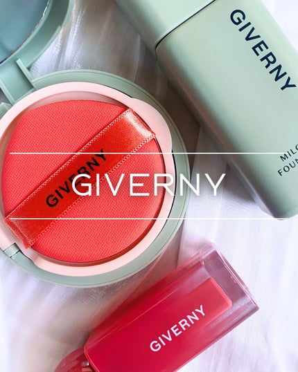 デューイリップグレイズテイント 01 ミューテッドピーチ/GIVERNY/リップティントの画像