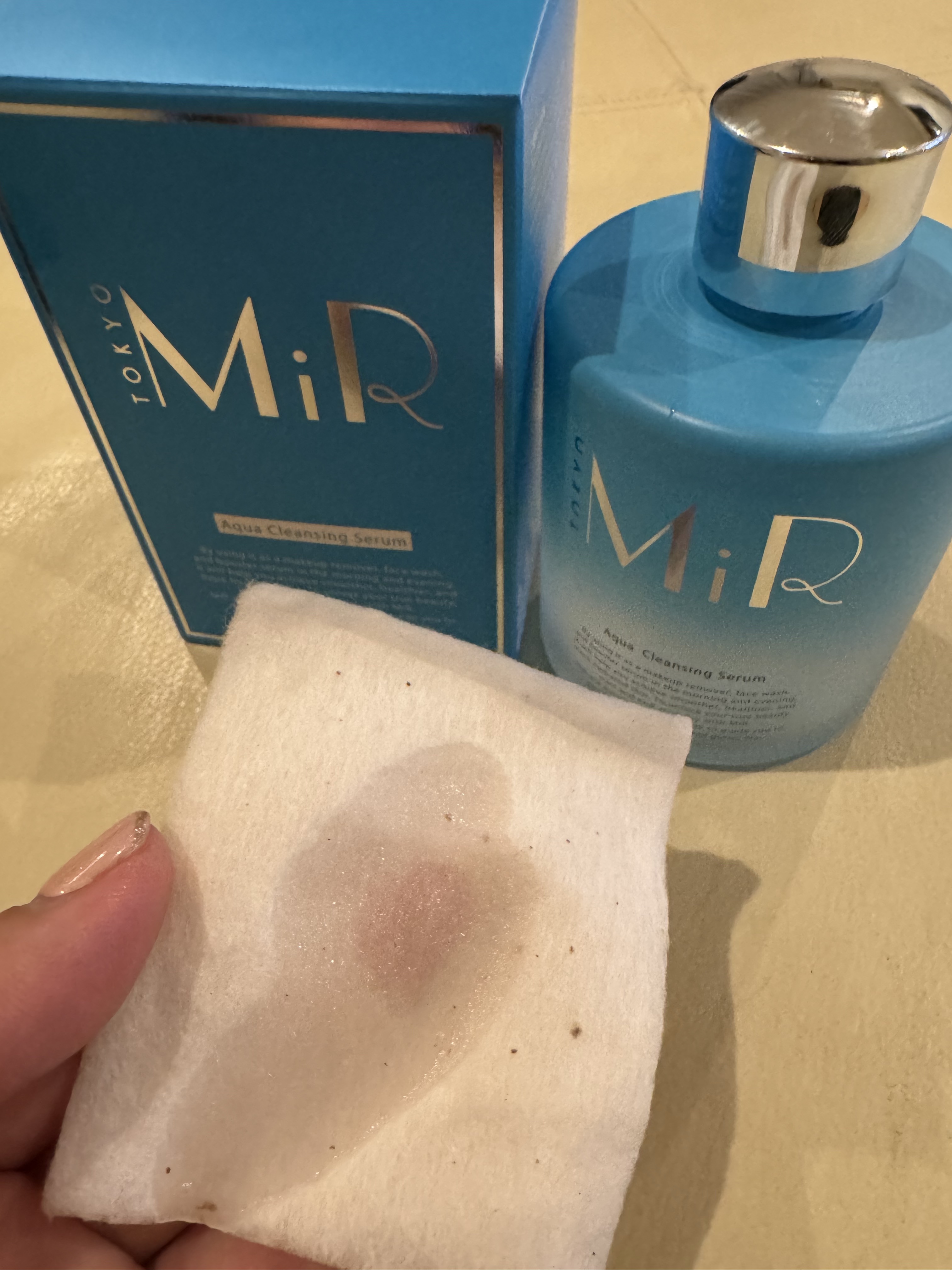 MiR アクアクレンジングセラム/MiR/クレンジングウォーターを使ったクチコミ（2枚目）