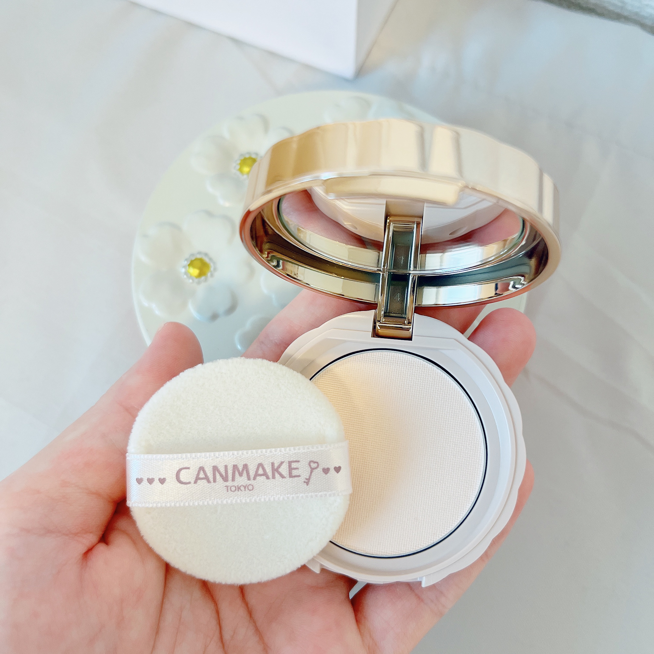 シークレットビューティーパウダー 02 ナチュラル/キャンメイク/プレストパウダーを使ったクチコミ（2枚目）