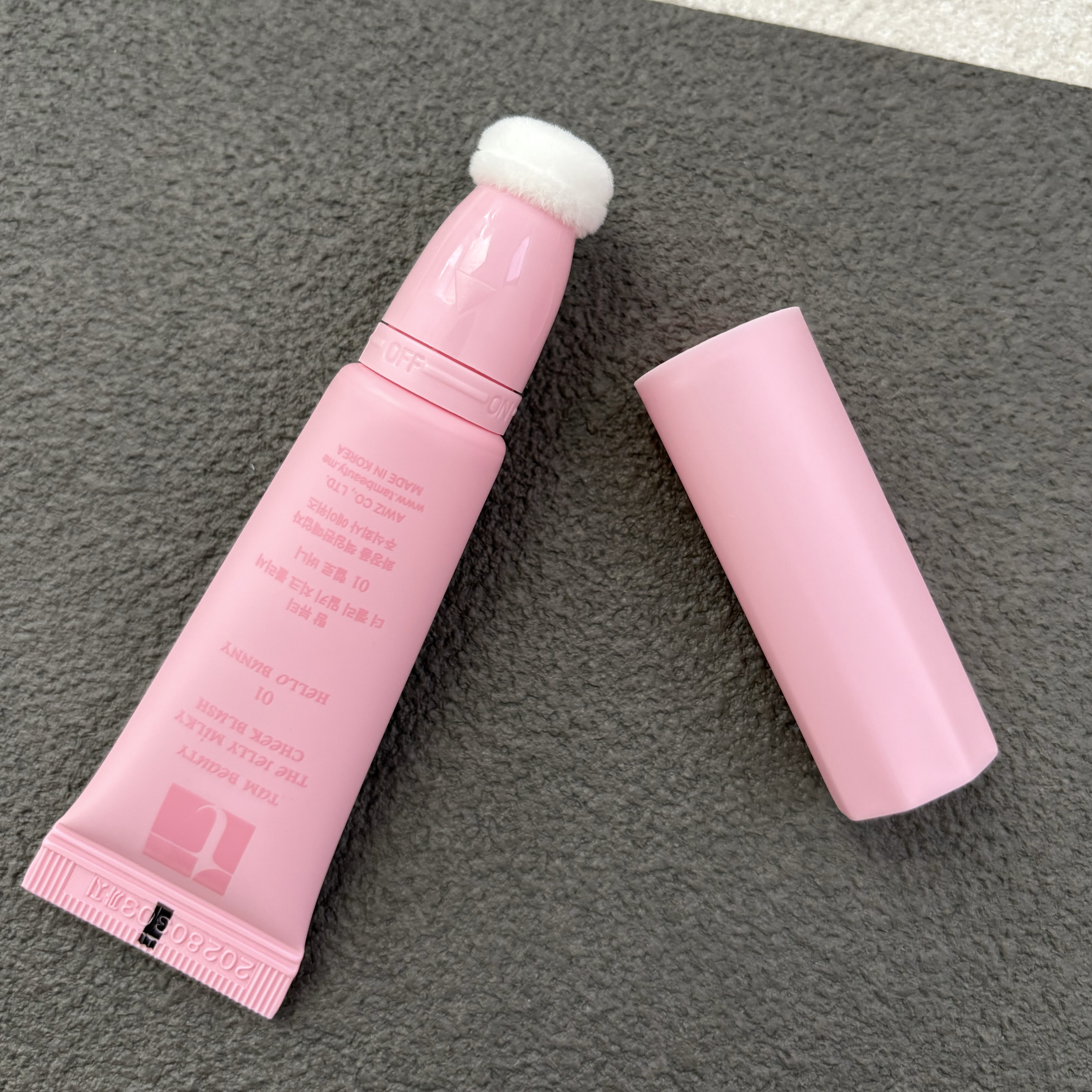 ザ・ゼリーミルキーチークブラッシャー/tam BEAUTY/ジェル・クリームチークを使ったクチコミ（3枚目）