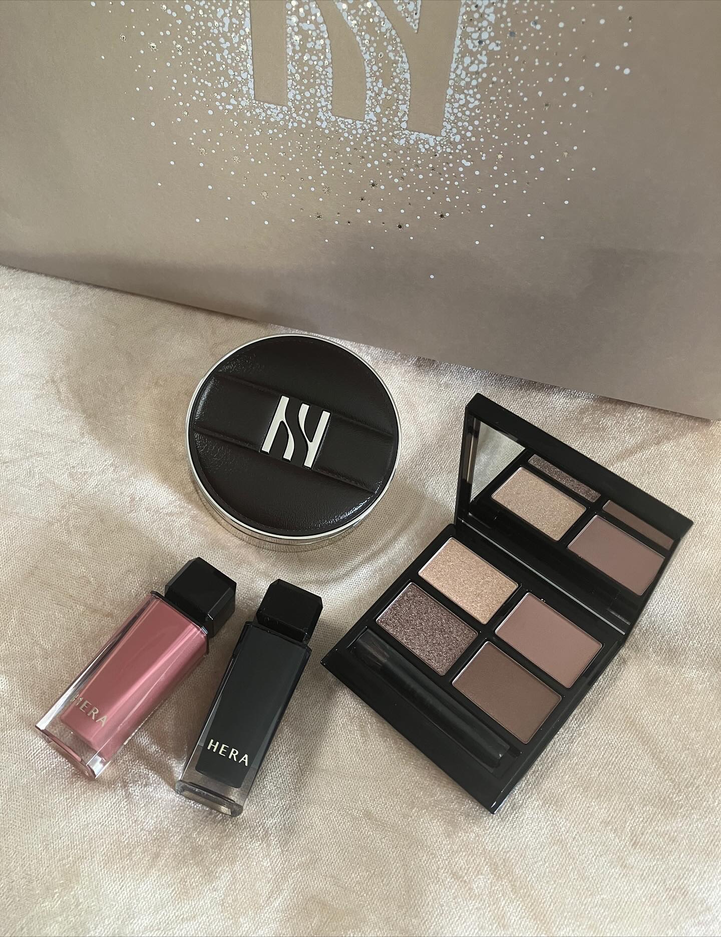 クァッドアイカラー N/HERA/アイシャドウパレットを使ったクチコミ（2枚目）