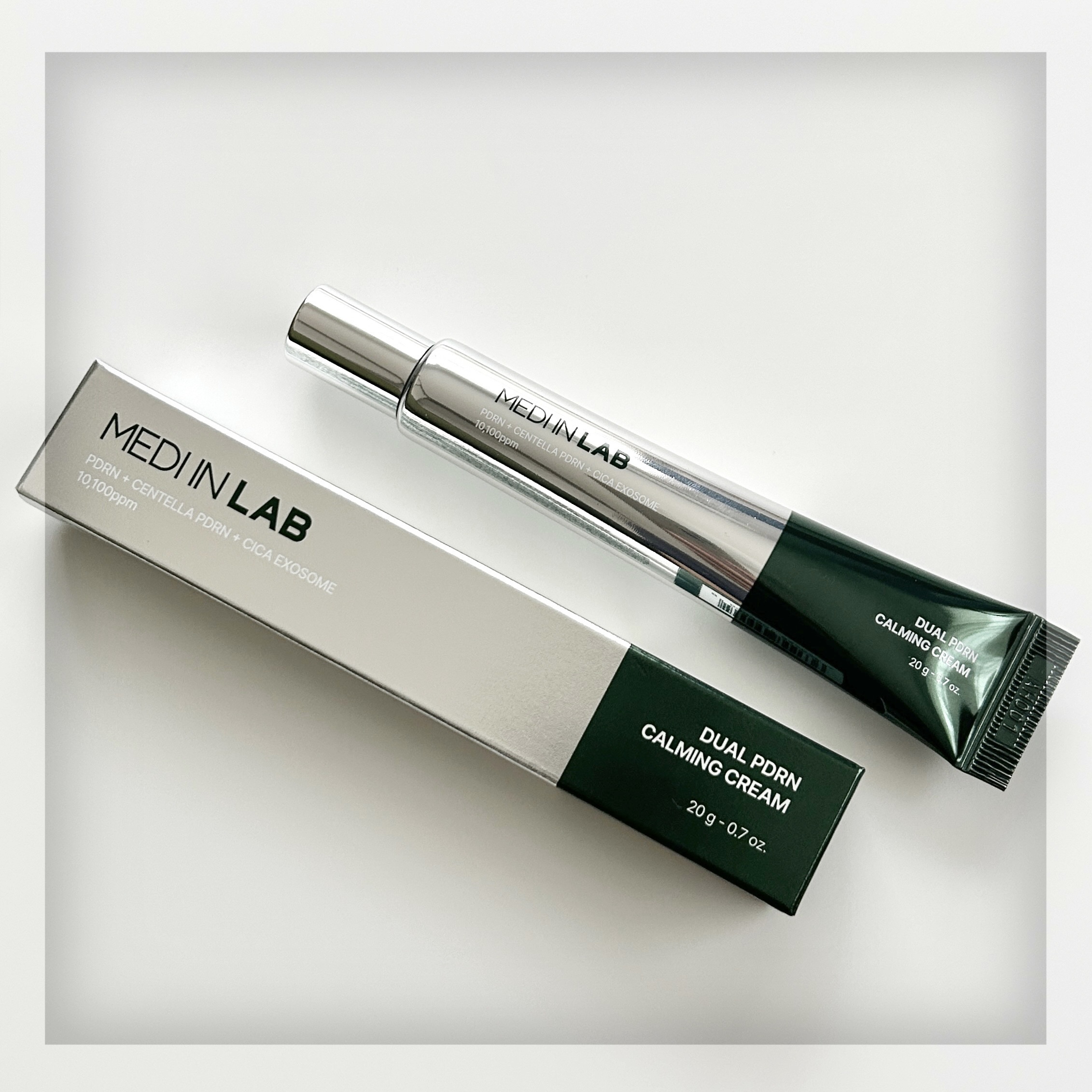 デュアルPDRNカーミングクリーム/MEDI IN LAB/フェイスクリームを使ったクチコミ（1枚目）