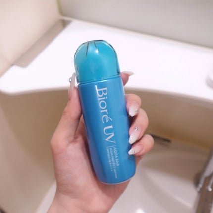 ビオレUV アクアリッチ アクアプロテクトローション(水層パック)/ビオレ/日焼け止めローションを使ったクチコミ(1枚目)