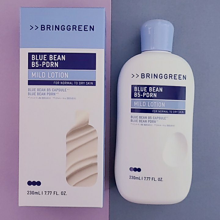 ブルービーンB5-PDRN™マイルドローション/BRING GREEN/乳液を使ったクチコミ（3枚目）