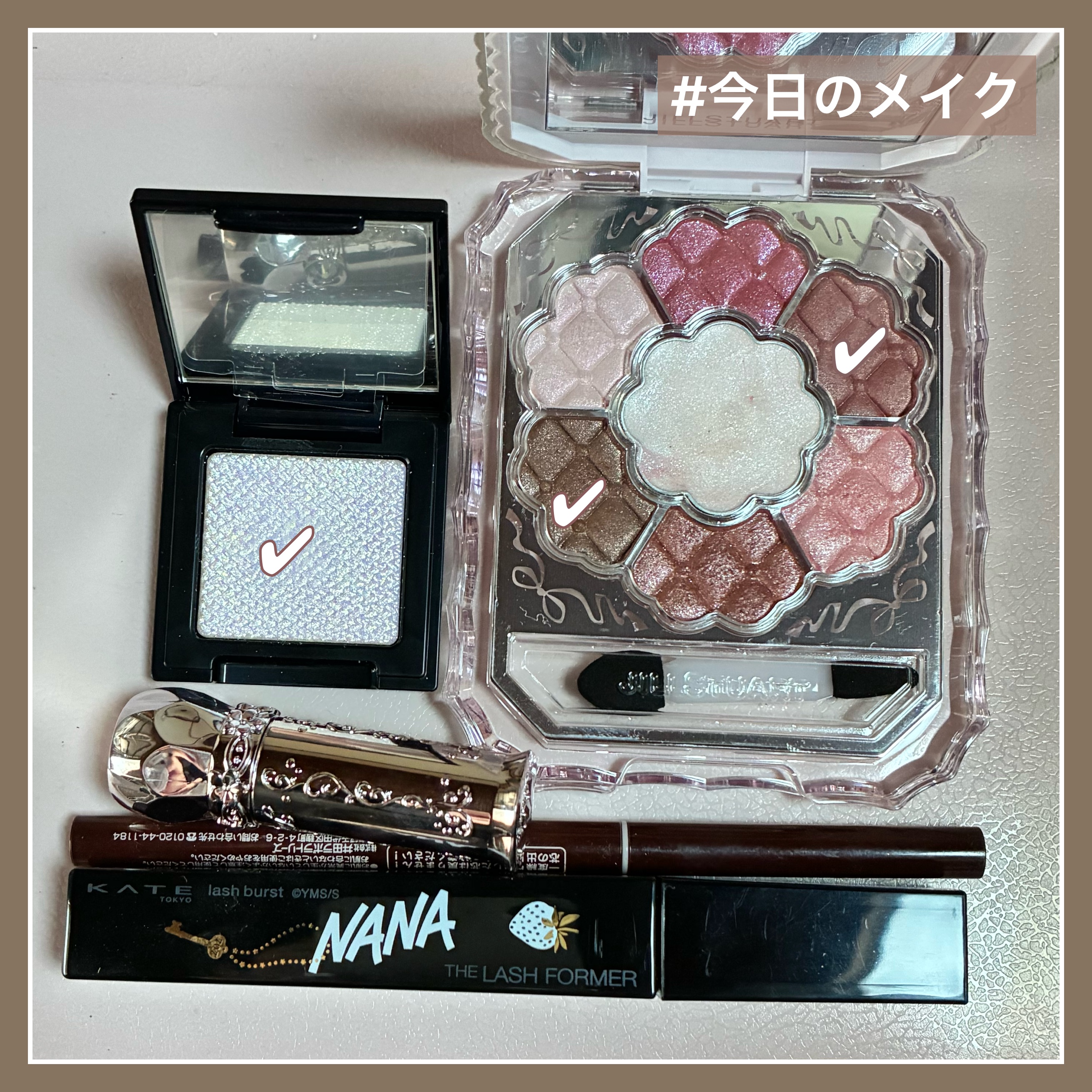 ジルスチュアート　リボンファッションショー コレクション/JILL STUART/メイクアップキットを使ったクチコミ（1枚目）