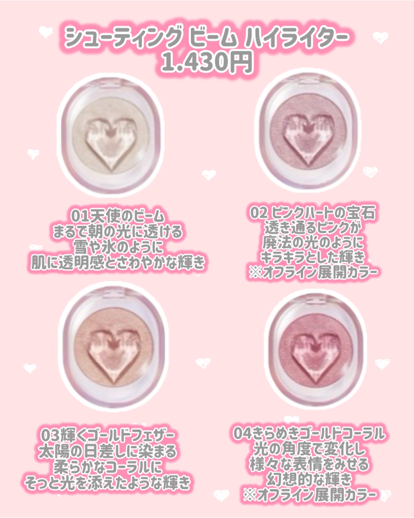 シューティング ビーム ハイライター/ETUDE/パウダーハイライトを使ったクチコミ（2枚目）