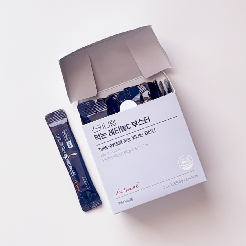 食べるレチノールCブースター/スキニーラボ/美容ドリンクを使ったクチコミ（1枚目）