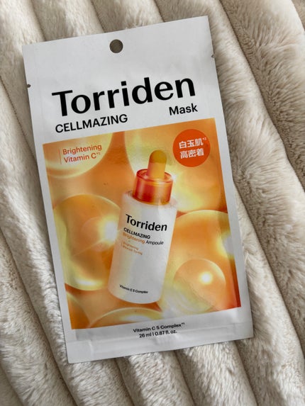 セルメイジング ビタC ブライトニングマスク 1枚/Torriden/シートマスク・パックの画像