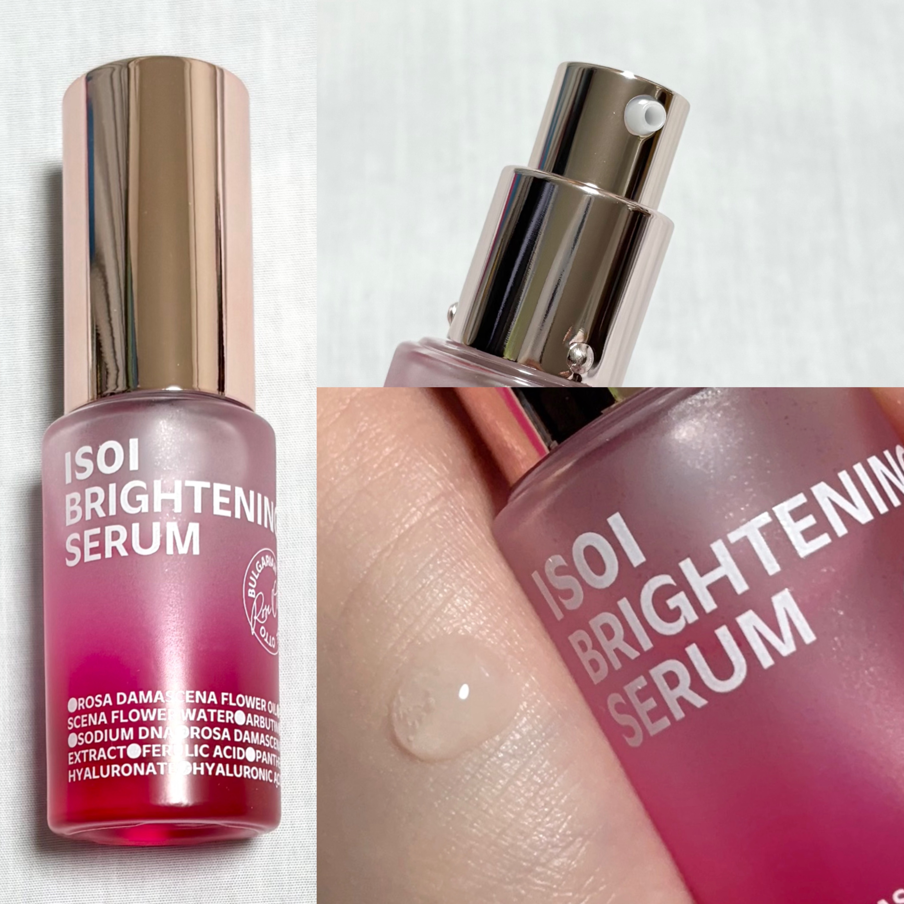 ブライトニングセラム /ISOI/美容液を使ったクチコミ（2枚目）