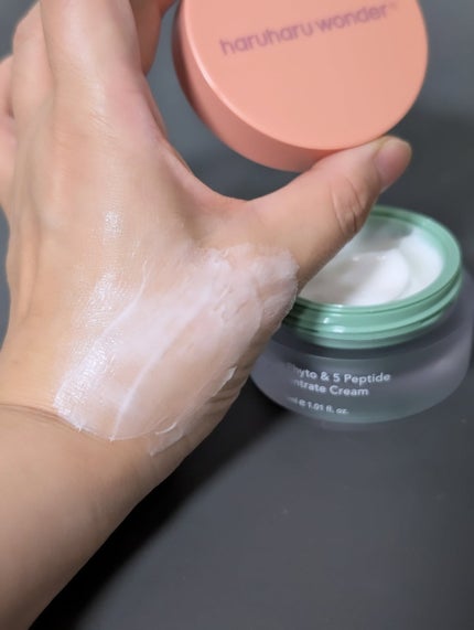 センテラフィト&5ペプチド コンセントレイトクリーム/haruharu wonder/フェイスクリームを使ったクチコミ(8枚目)