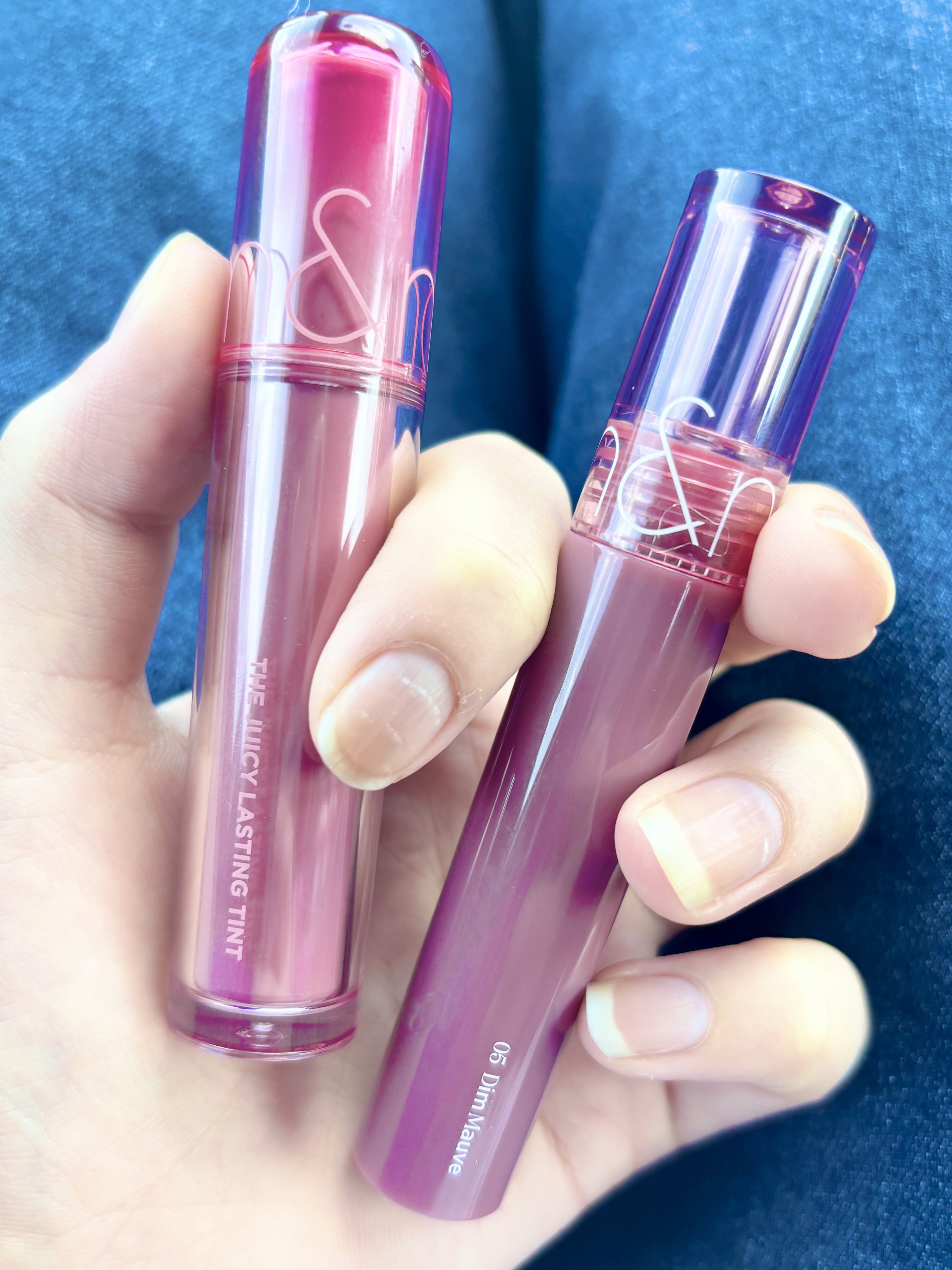 グラスティングカラーグロス/rom&nd/リップグロスを使ったクチコミ（1枚目）