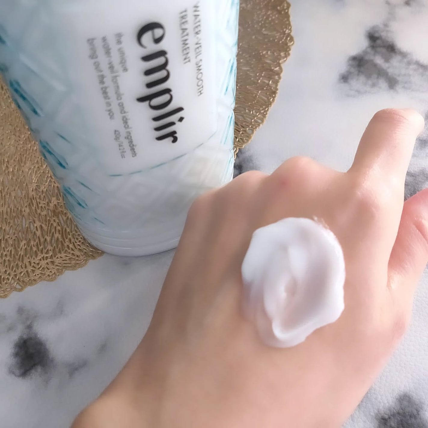 ウォーターベール スムース シャンプー/トリートメント/emplir/市販シャンプーを使ったクチコミ(4枚目)