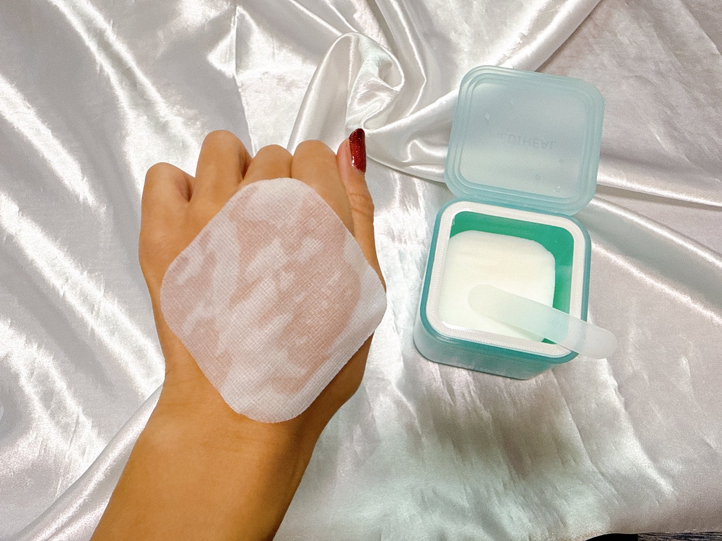 マデカソサイド ブレミッシュパッド/MEDIHEAL/トナーパッドを使ったクチコミ(4枚目)