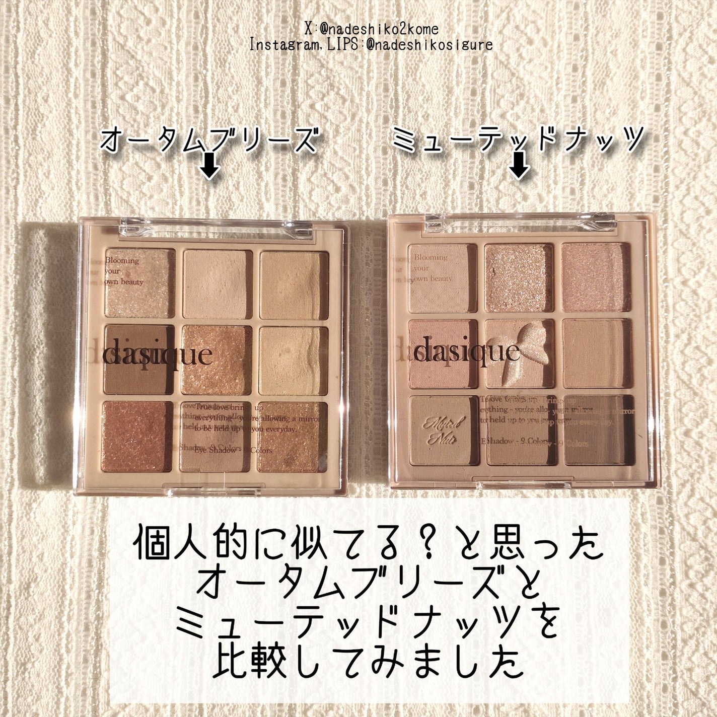 シャドウパレット/dasique/アイシャドウパレットを使ったクチコミ(2枚目)