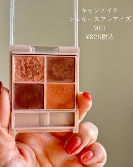 シルキースフレアイズ(マットタイプ)/キャンメイク/アイシャドウパレットを使ったクチコミ(2枚目)