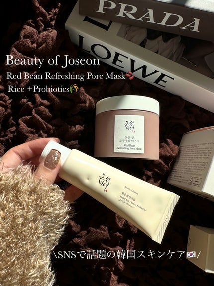 赤小豆毛穴浄化マスク/Beauty of Joseon/その他洗顔料を使ったクチコミ(1枚目)