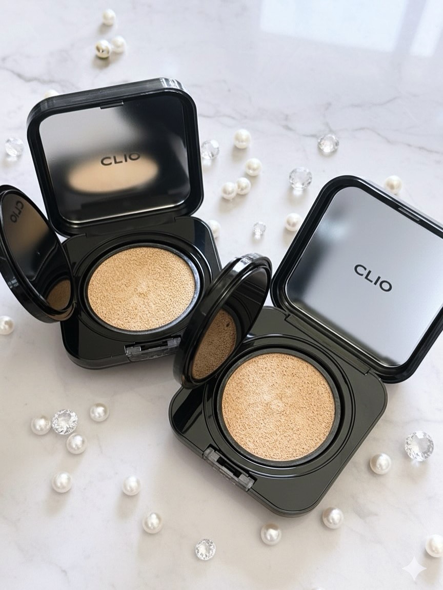 キル カバー ファンウェア クッション/CLIO/クッションファンデーションを使ったクチコミ（2枚目）