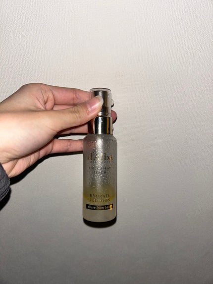 ダルバ ホワイトトリュフファーストスプレーセラム/ダルバ/ミスト状化粧水を使ったクチコミ(1枚目)