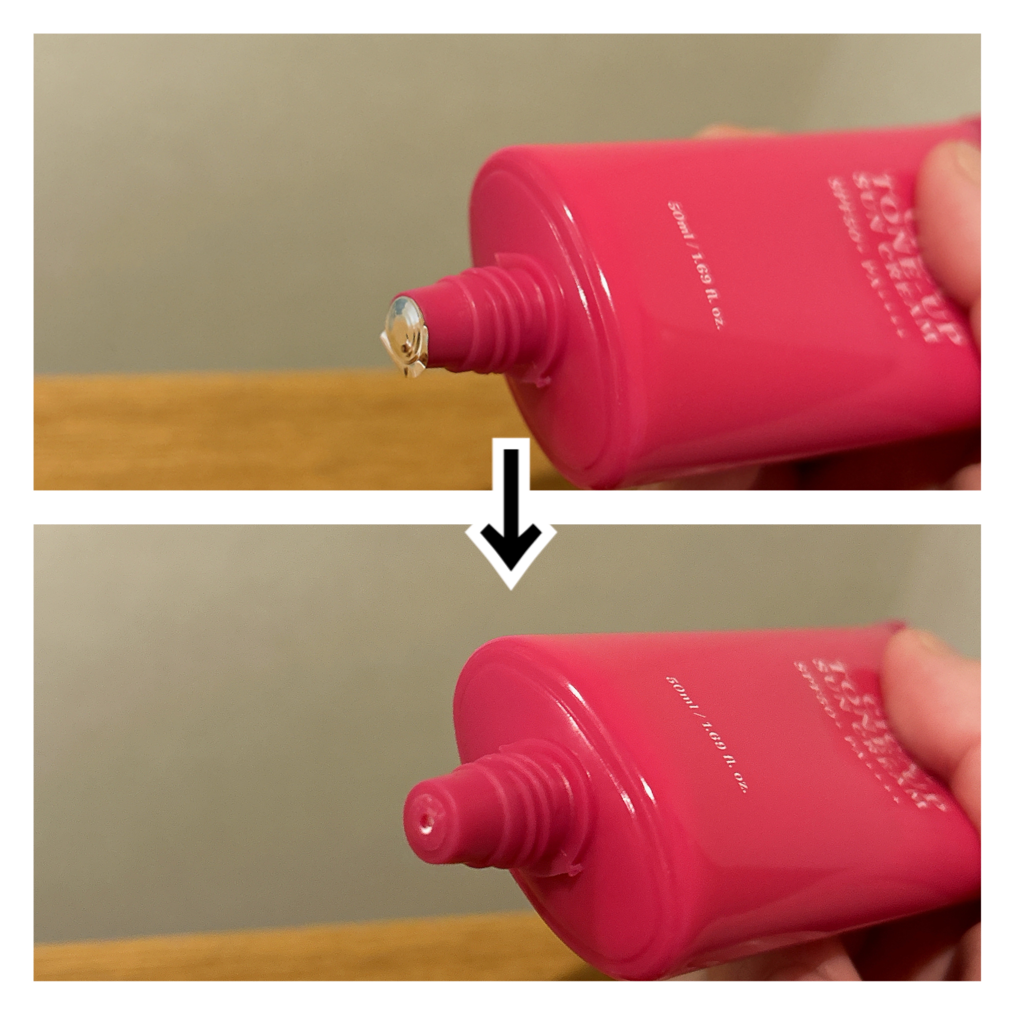 シカプラス トーンアップ サンスクリーン/Glam Pink/日焼け止めクリームを使ったクチコミ（2枚目）