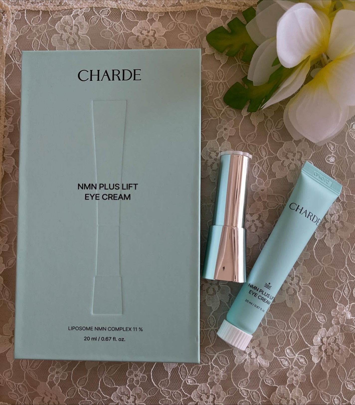 NMNプラスリフトアイクリーム/CHARDE/アイケア・アイクリームを使ったクチコミ(1枚目)