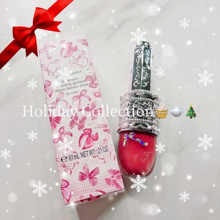 リップラッカー ブルーミングガーランド 105 rose ribbon charm/JILL STUART/口紅の画像