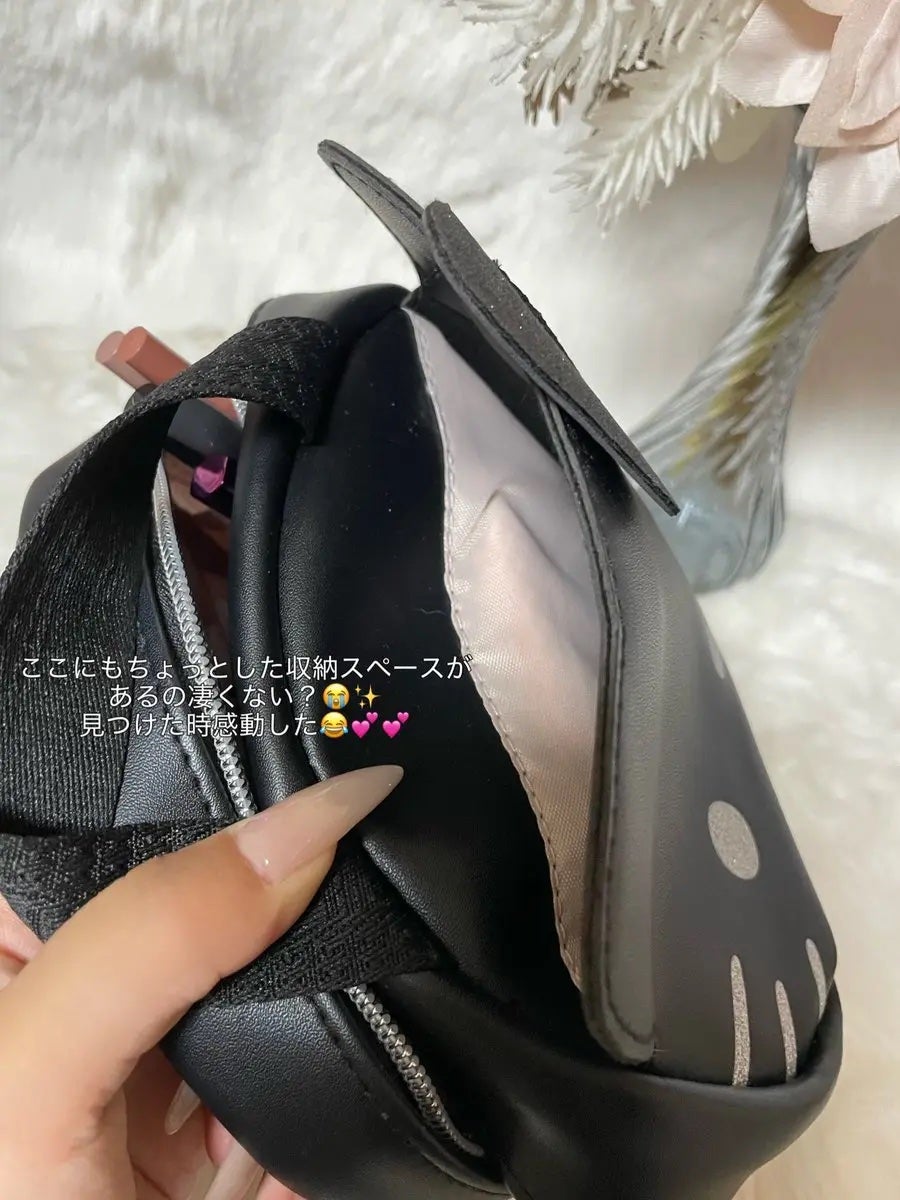 HELLO KITTY × BRILMY 中身が見えて時短がかなう ズボラに優しいコスメポーチ BOOK/宝島社/雑誌を使ったクチコミ(3枚目)