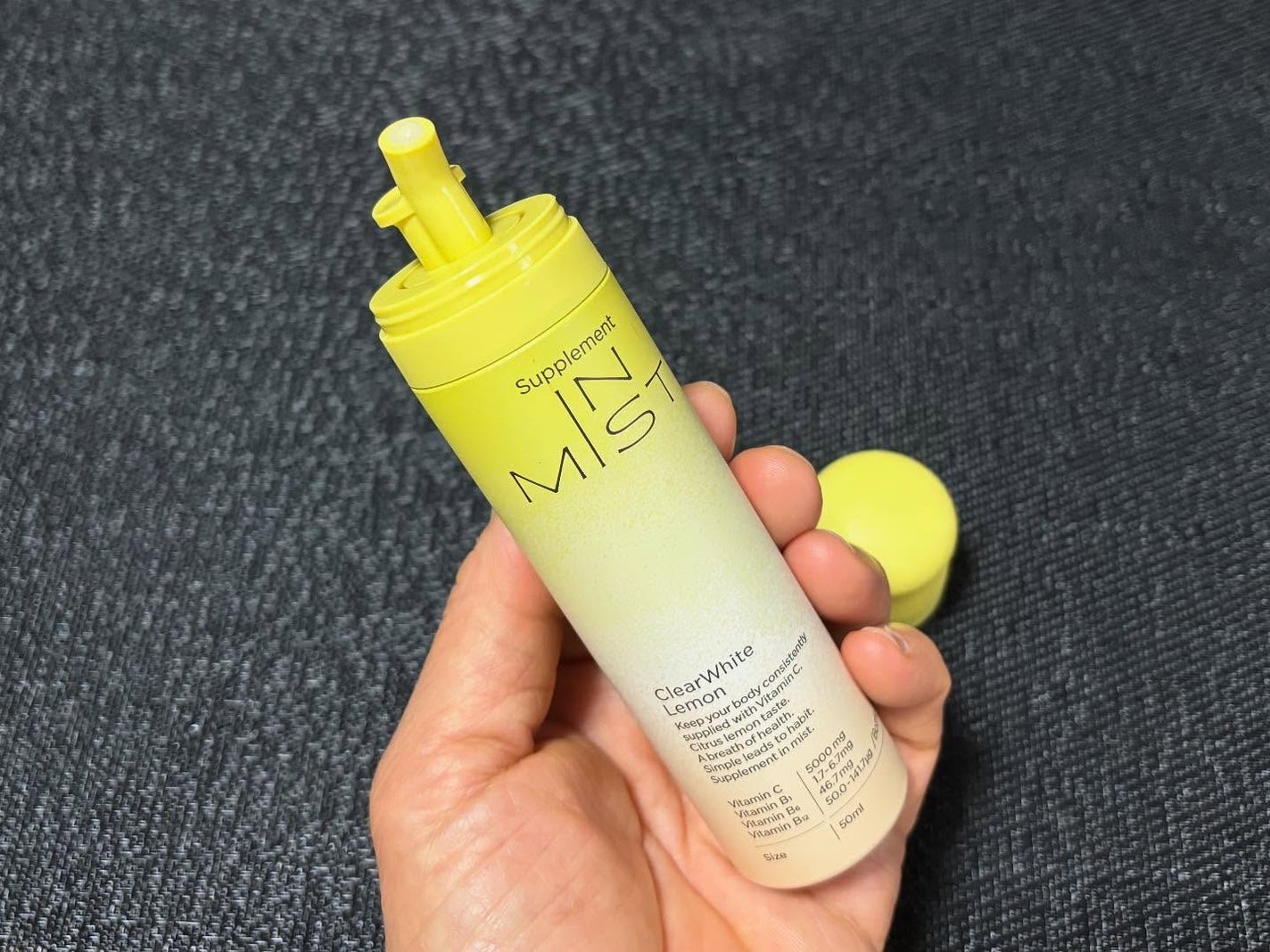 ClearWhite Lemon/IN MIST/健康サプリメントを使ったクチコミ(2枚目)
