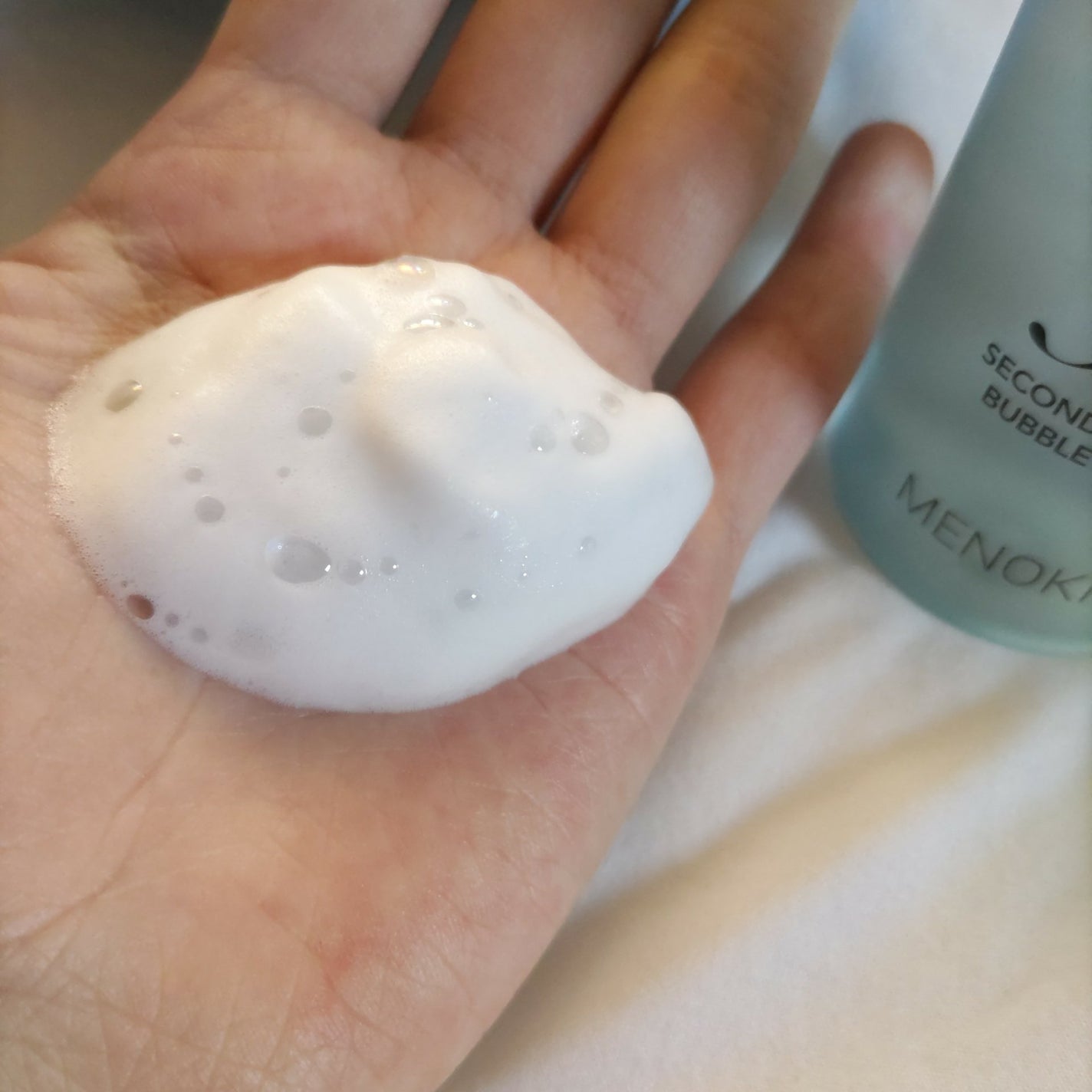 30秒クイックバブルマスク95ml モイスト/MENOKIN/シートマスク・パックを使ったクチコミ(2枚目)