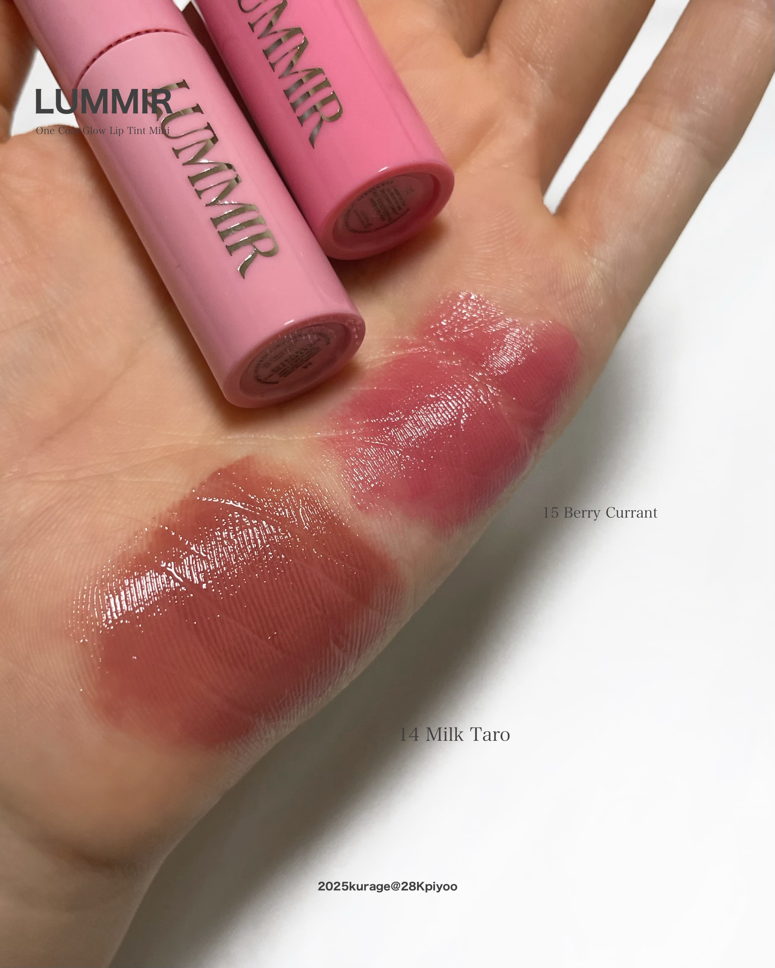 ONE COAT グロウティント/Lummir/リップティントを使ったクチコミ（2枚目）