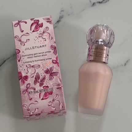 ジルスチュアート イルミネイティングジェム セラムブライマー リボンファッションショー/JILL STUART/化粧下地を使ったクチコミ(1枚目)
