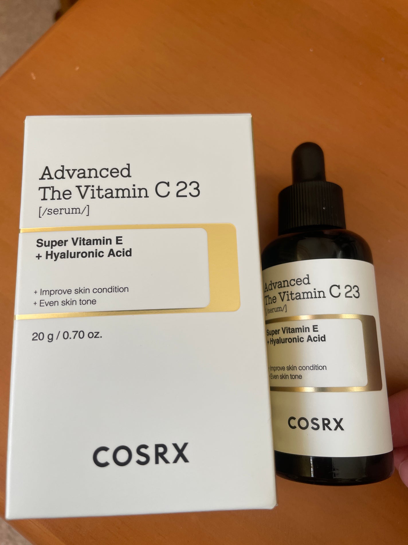 RXã¢ããã³ã¹ã ã¶ã»ãã¿ãã³C23ã»ã©ã /COSRX/çŸå®¹æ¶²ã䜿ã£ãã¯ãã³ãïŒ1æç®ïŒ