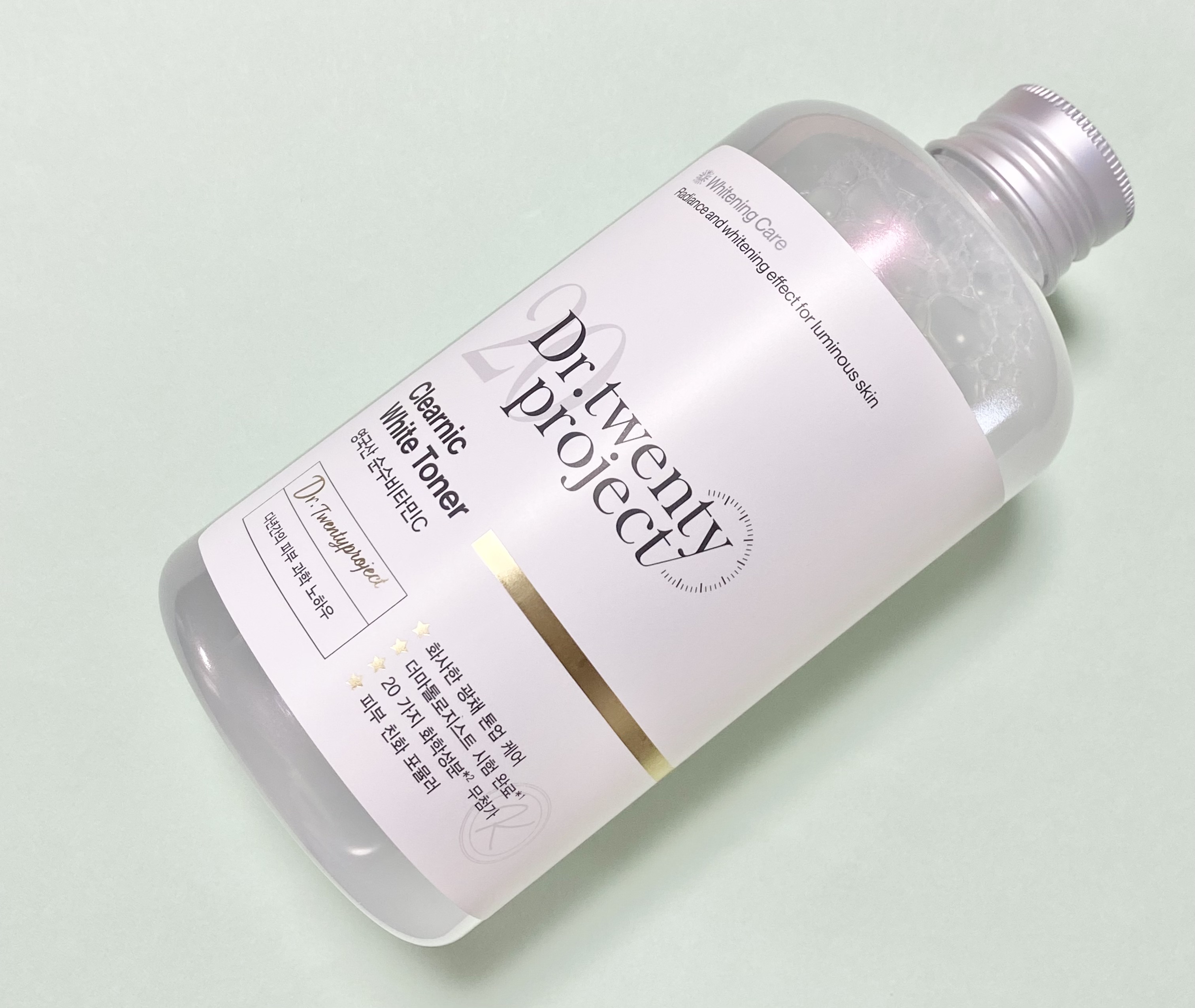 クリアニックホワイトトナー/Dr.Twenty Project/化粧水を使ったクチコミ（2枚目）