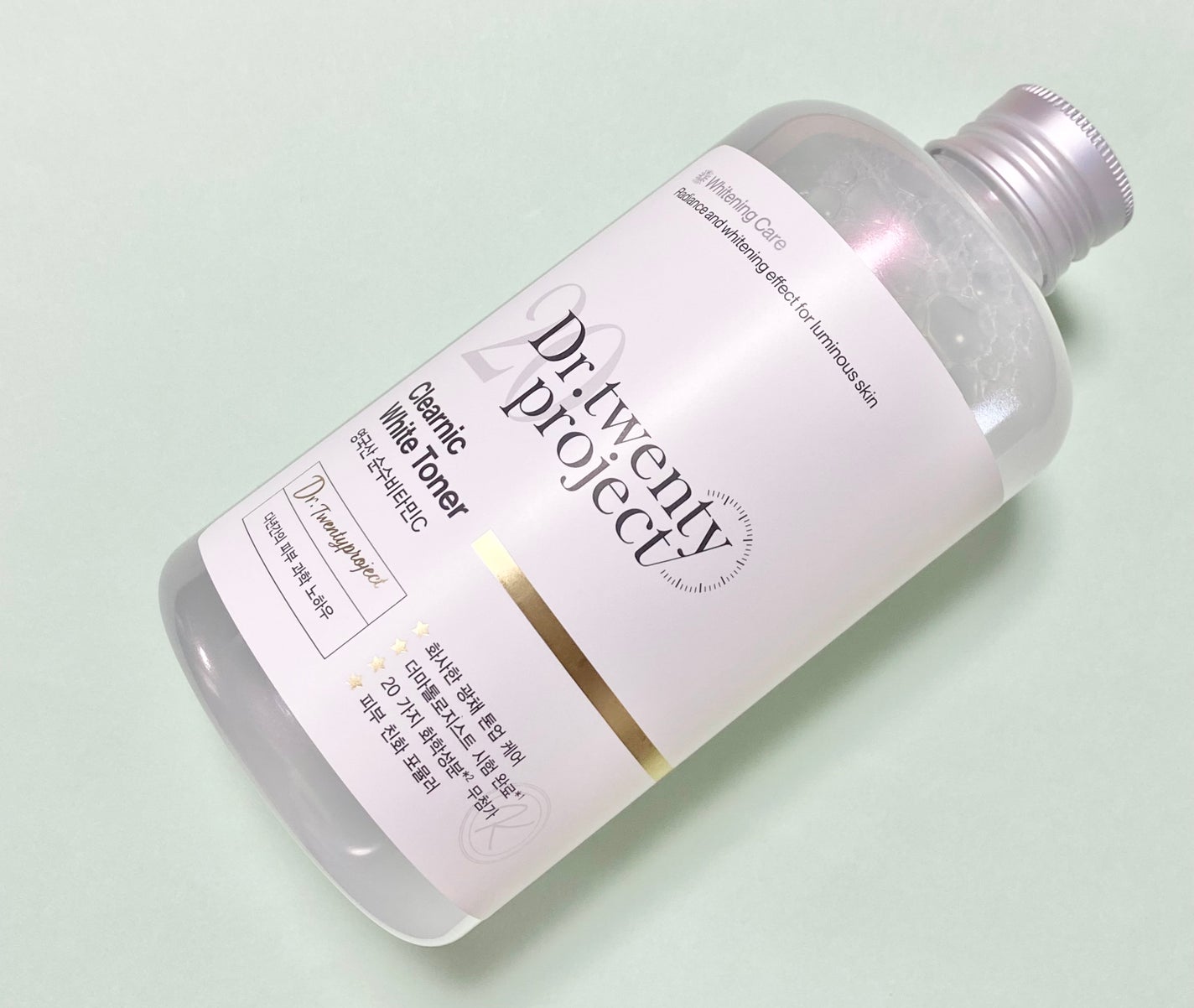クリアニックホワイトトナー/Dr.Twenty Project/化粧水を使ったクチコミ(2枚目)