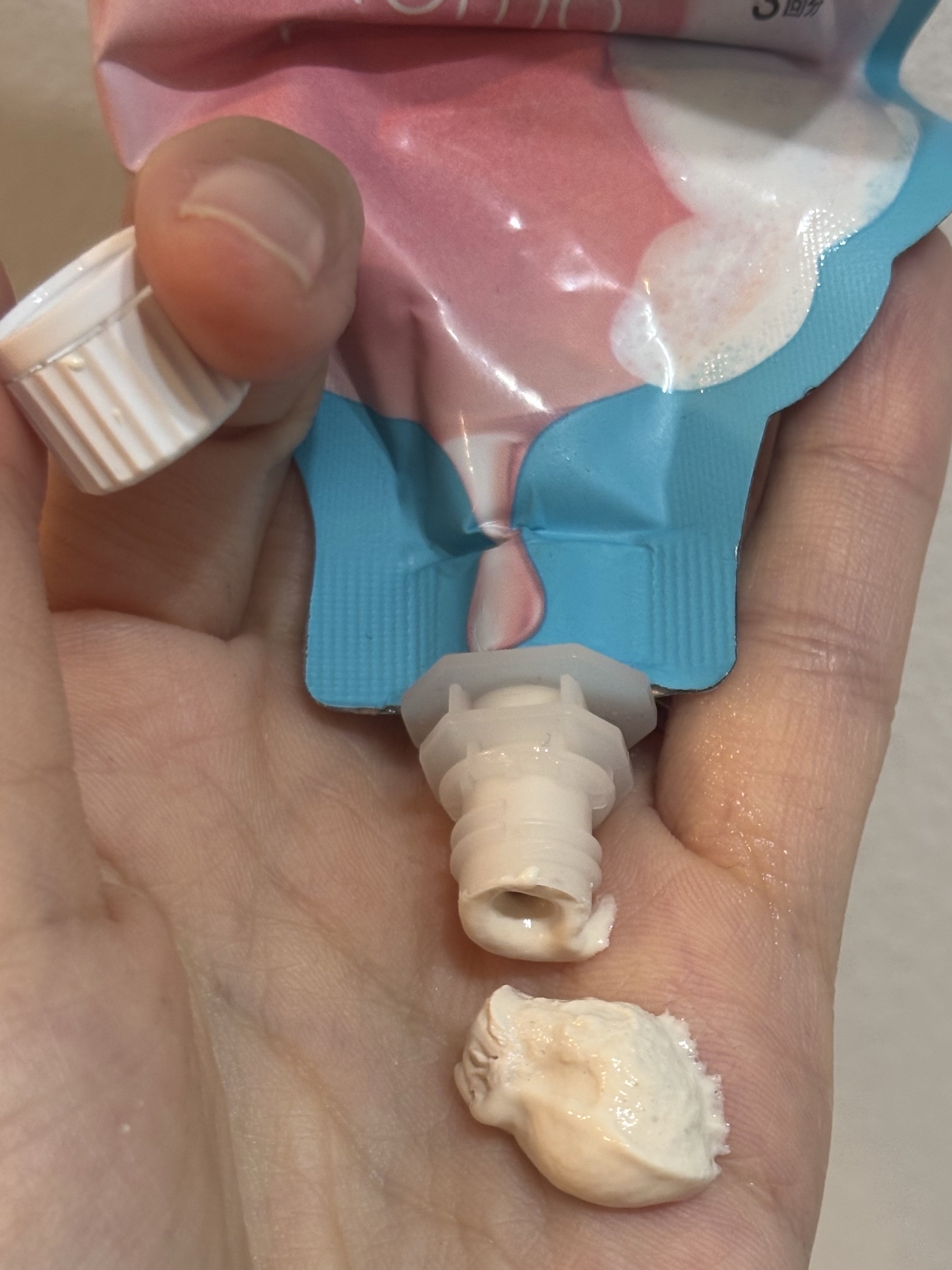 ももぷり フレッシュバブルパック/ももぷり/洗い流すパック・マスクを使ったクチコミ（3枚目）