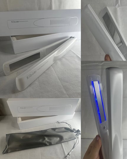 超音波トリートメントヘアアイロン/Kiboer/ストレートアイロンを使ったクチコミ(2枚目)