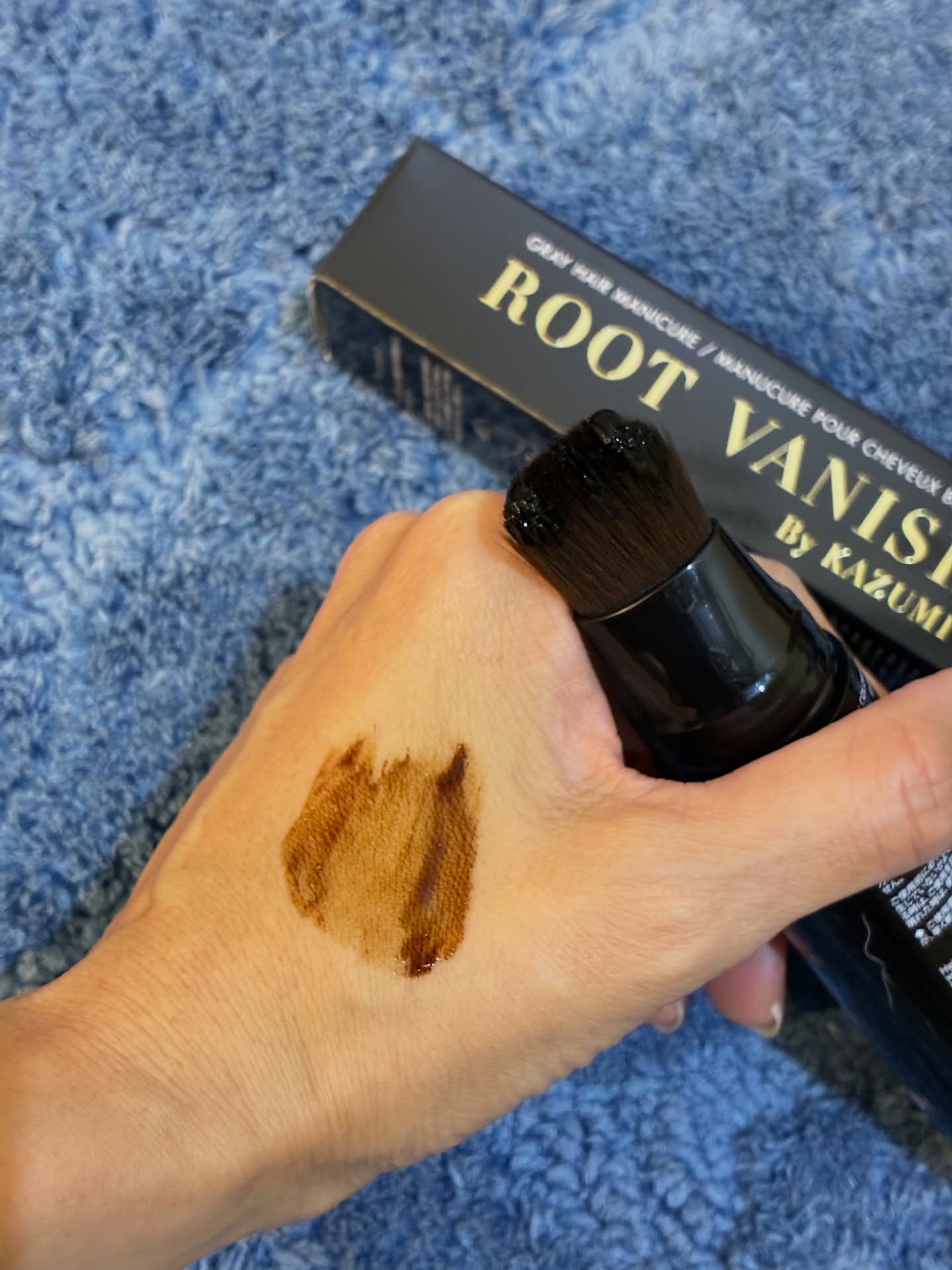 白髪隠しカラーリングブラシ/綺和美/ヘアカラーを使ったクチコミ（1枚目）