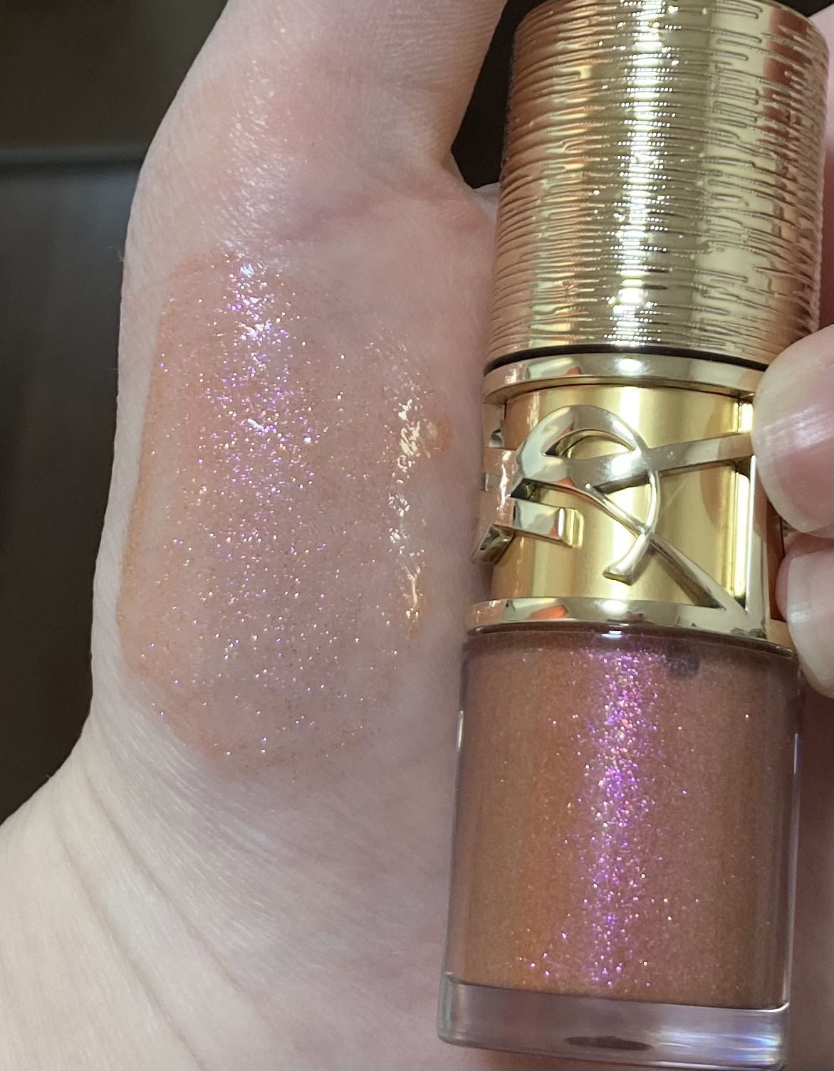 リップラッカー　ブルーミングガーランド/JILL STUART/口紅を使ったクチコミ（2枚目）