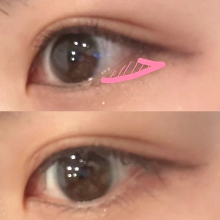 クリーミータッチライナー シアー/キャンメイク/ジェルアイライナーを使ったクチコミ(2枚目)